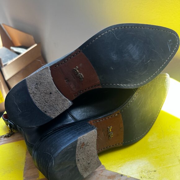 Coach Bowery Chelsea Boots EUC Women's 9.5 - Picture 3 of 4